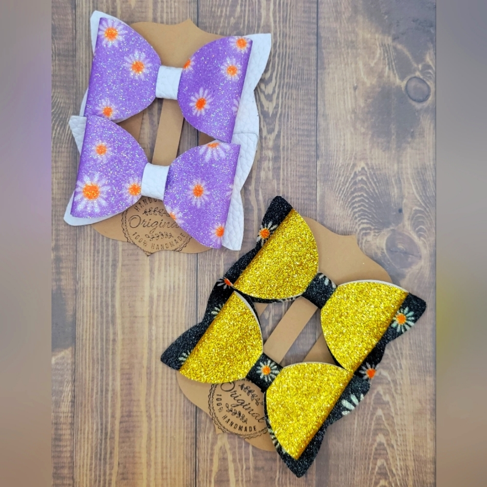 3" hair bows